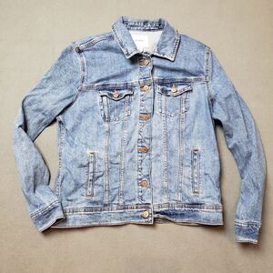 Women's Jean Jacket Size L Old Navy Denim Jacket
